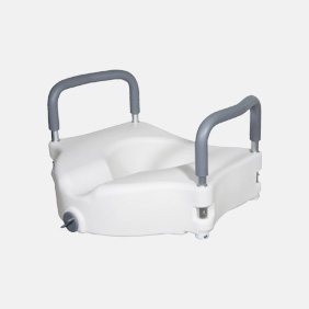 Raised toilet seats